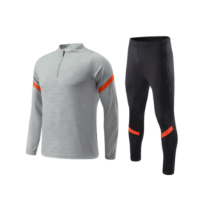 Grey / Black Sports Tracksuit - E30 (Adults / Youth)