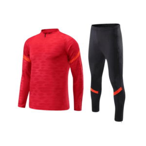 Red / Black Sports Tracksuit - E30 (Adults / Youth)