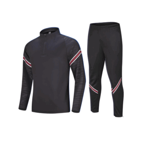 Black Sports Tracksuit - E40 (Adults / Youth)