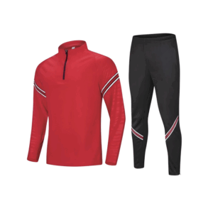 Red / Black Sports Tracksuit - E40 (Adults / Youth)