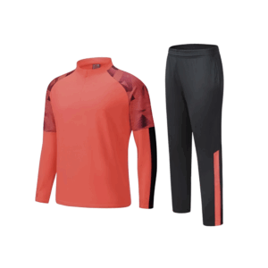 Orange / Black Sports Tracksuit - E60 (Adults / Youth)