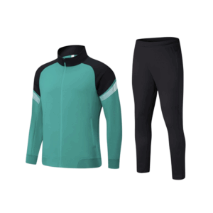 Green / Black Sports Tracksuit - E80 (Adults / Youth)