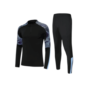 Black / Blue Sports Tracksuit - E90 (Adults / Youth)