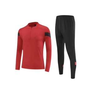 Red / Black Sports Tracksuit - F40 (Adults / Youth)