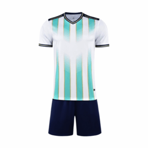 White / Teal Sports Kit - T3630 (Adults / Youth)
