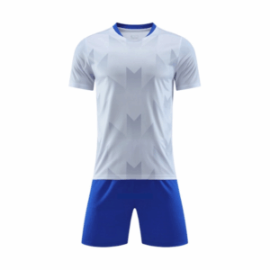 White / Blue Sports Kit - T6323 (Adults / Youth)