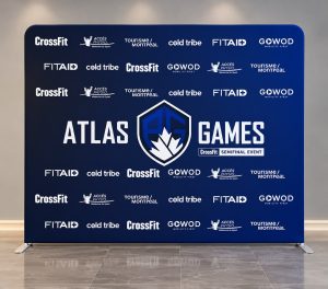 Atlas Games wrap around tension backdrop