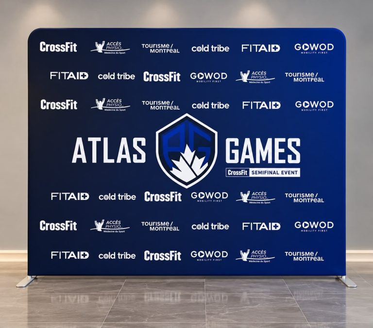 Atlas Games wrap around tension backdrop
